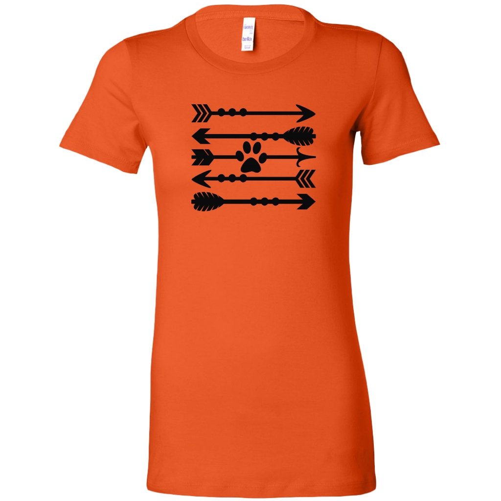 Paw Print Arrows Womens ShirtT-shirt - My E Three