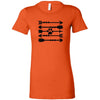 Load image into Gallery viewer, Paw Print Arrows Womens ShirtT-shirt - My E Three