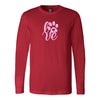 Paw Print Love Long Sleeve ShirtT-shirt - My E Three