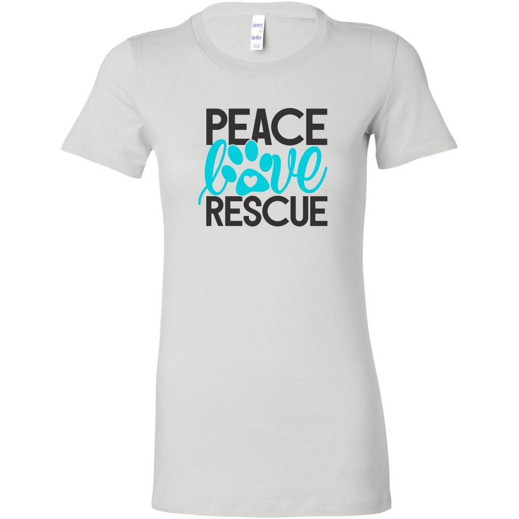 Peace Love Rescue Womens ShirtT-shirt - My E Three