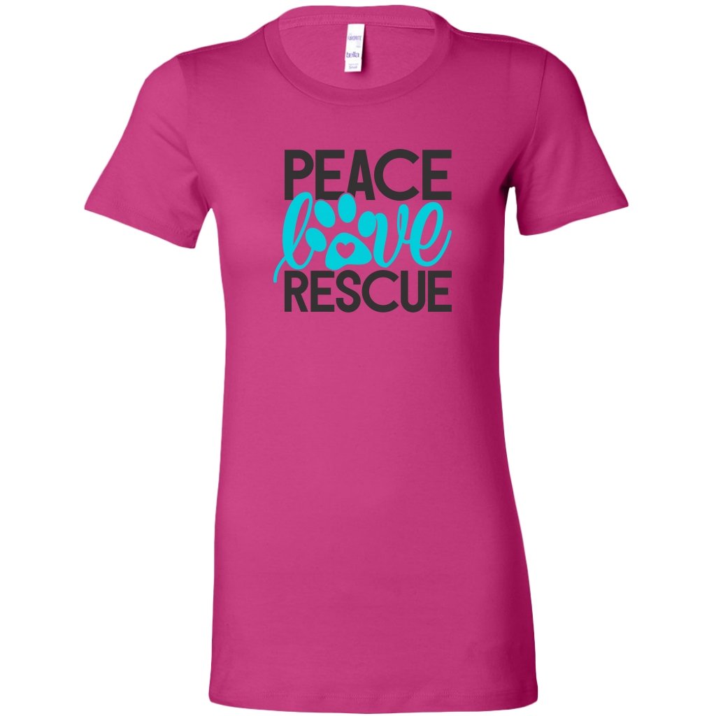 Peace Love Rescue Womens ShirtT-shirt - My E Three