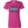 Peace Love Rescue Womens ShirtT-shirt - My E Three