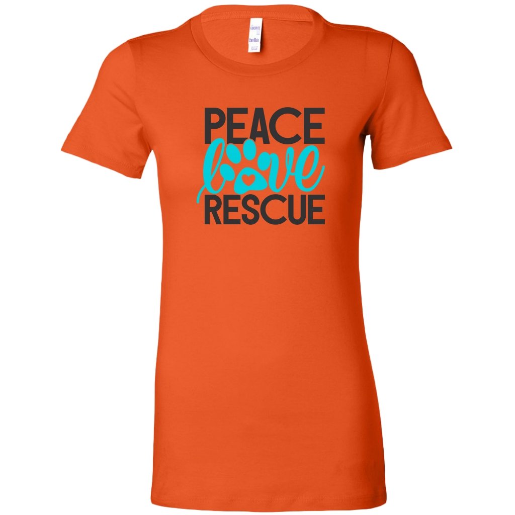 Peace Love Rescue Womens ShirtT-shirt - My E Three