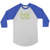 perfectly imperfect Unisex 3/4 RaglanT-shirt - My E Three