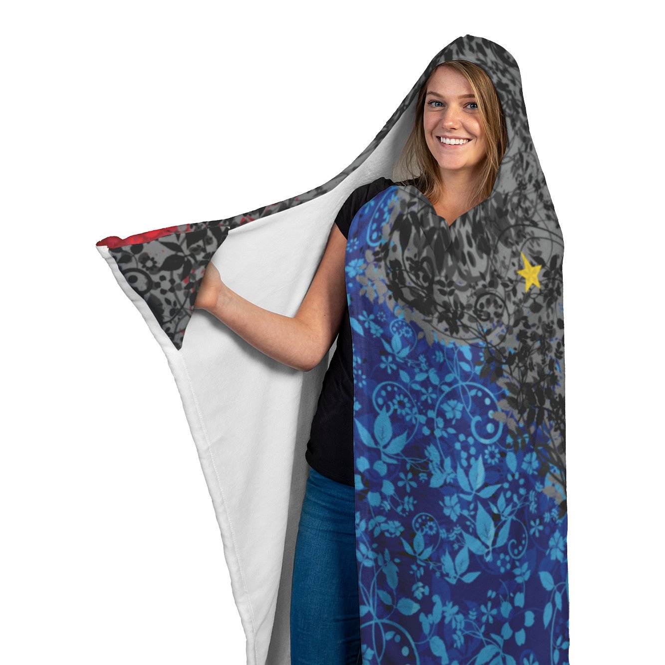 Philippine Floral Hooded BlanketHome Goods - My E Three