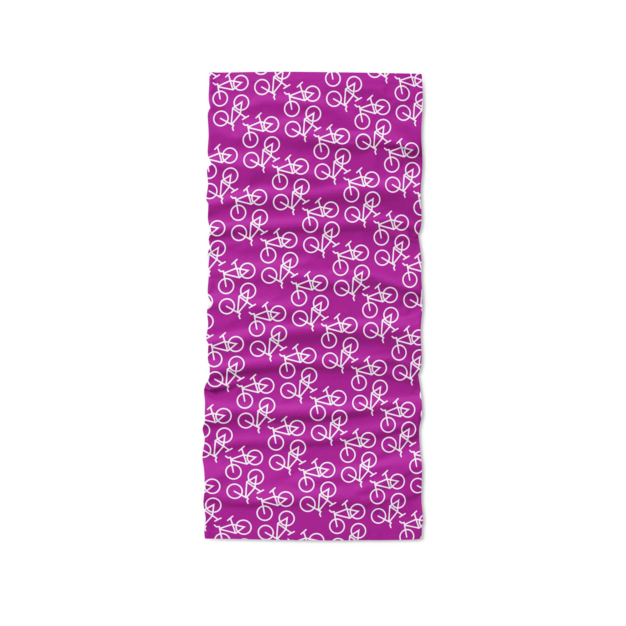 Purple Bike Neck Gaiter fits Kids, Youth and PetiteNeck Gaiter - My E Three