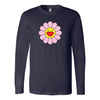 Pretty Flower Pink Long Sleeve ShirtT-shirt - My E Three