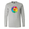 Pretty Flower Ranbow Long Sleeve ShirtT-shirt - My E Three