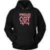 Proud Cat Mom Unisex HoodieT-shirt - My E Three