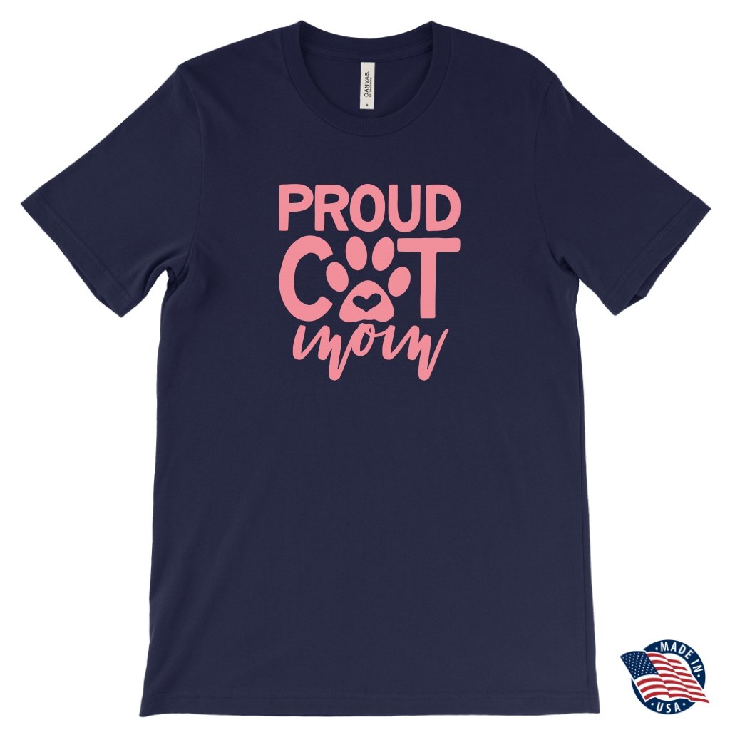 Proud Cat Mom Unisex T-ShirtT-shirt - My E Three