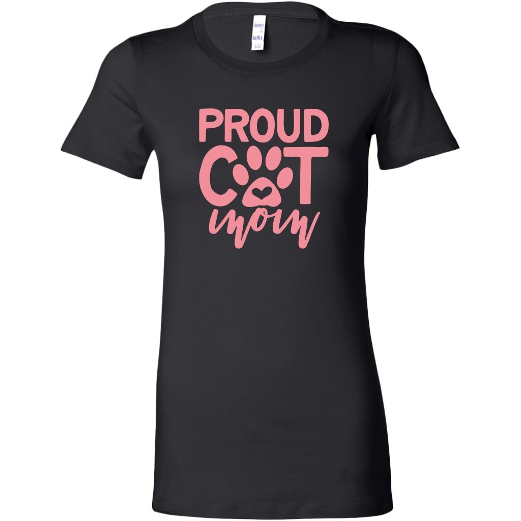 Proud Cat Mom Womens ShirtT-shirt - My E Three