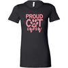 Load image into Gallery viewer, Proud Cat Mom Womens ShirtT-shirt - My E Three