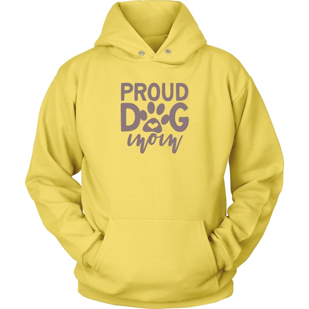 Proud Dog Mom Unisex HoodieT-shirt - My E Three