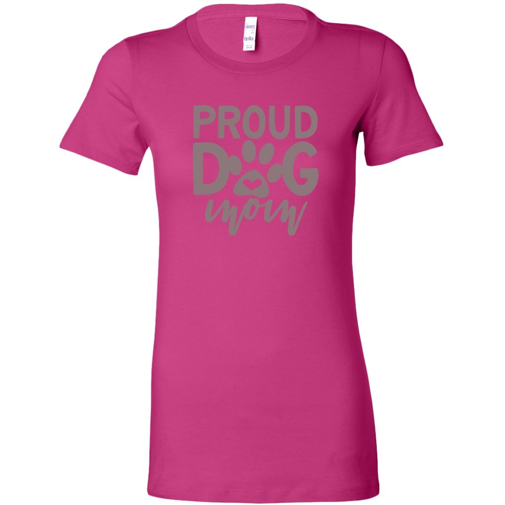 Proud Dog Mom Womens ShirtT-shirt - My E Three