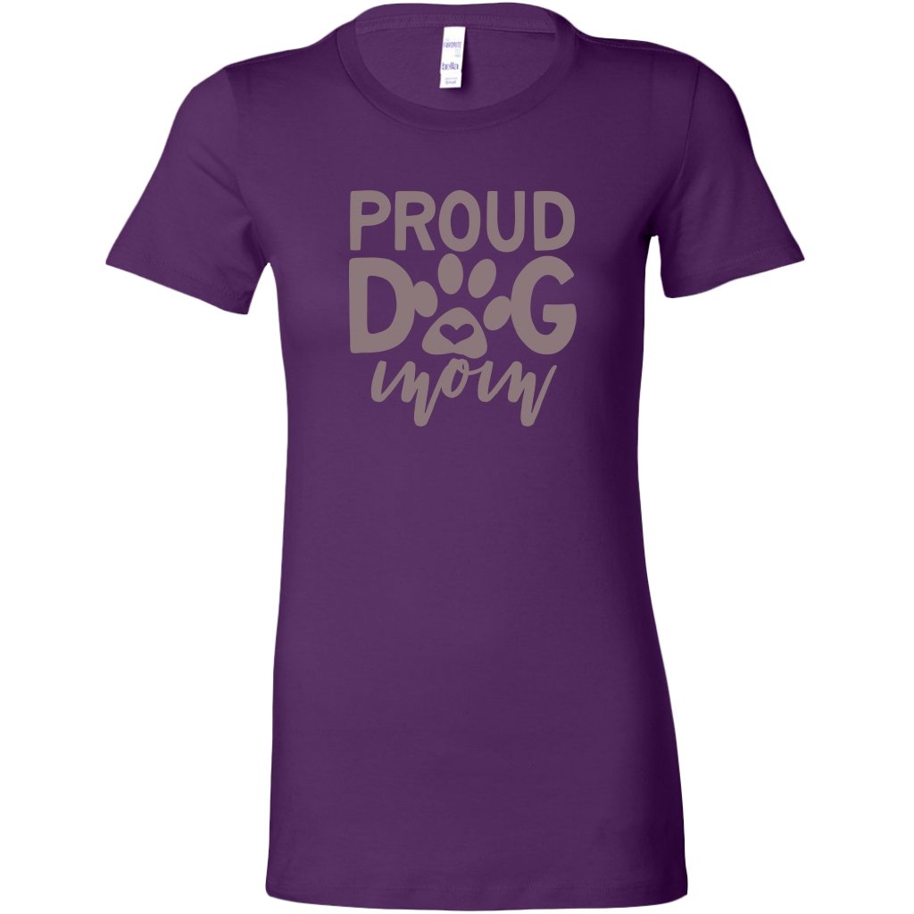 Proud Dog Mom Womens ShirtT-shirt - My E Three