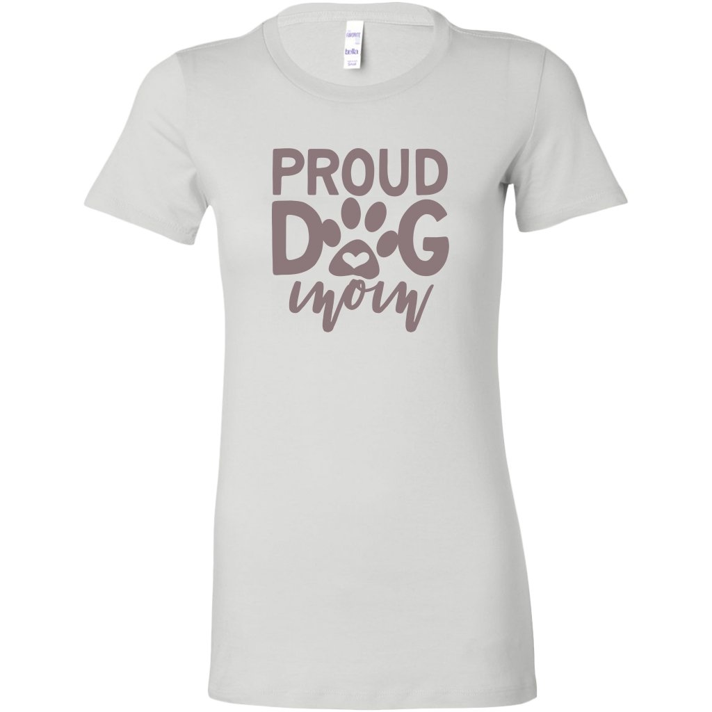 Proud Dog Mom Womens ShirtT-shirt - My E Three