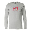 Raising Cats is Exhaustng Long Sleeve ShirtT-shirt - My E Three