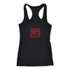 Raising Cats is Exhaustng Racerback TankT-shirt - My E Three
