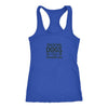 Raising Dogs is Exhaustng Racerback TankT-shirt - My E Three