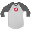 Rebel Aliance With Shutlle Unisex 3/4 RaglanT-shirt - My E Three