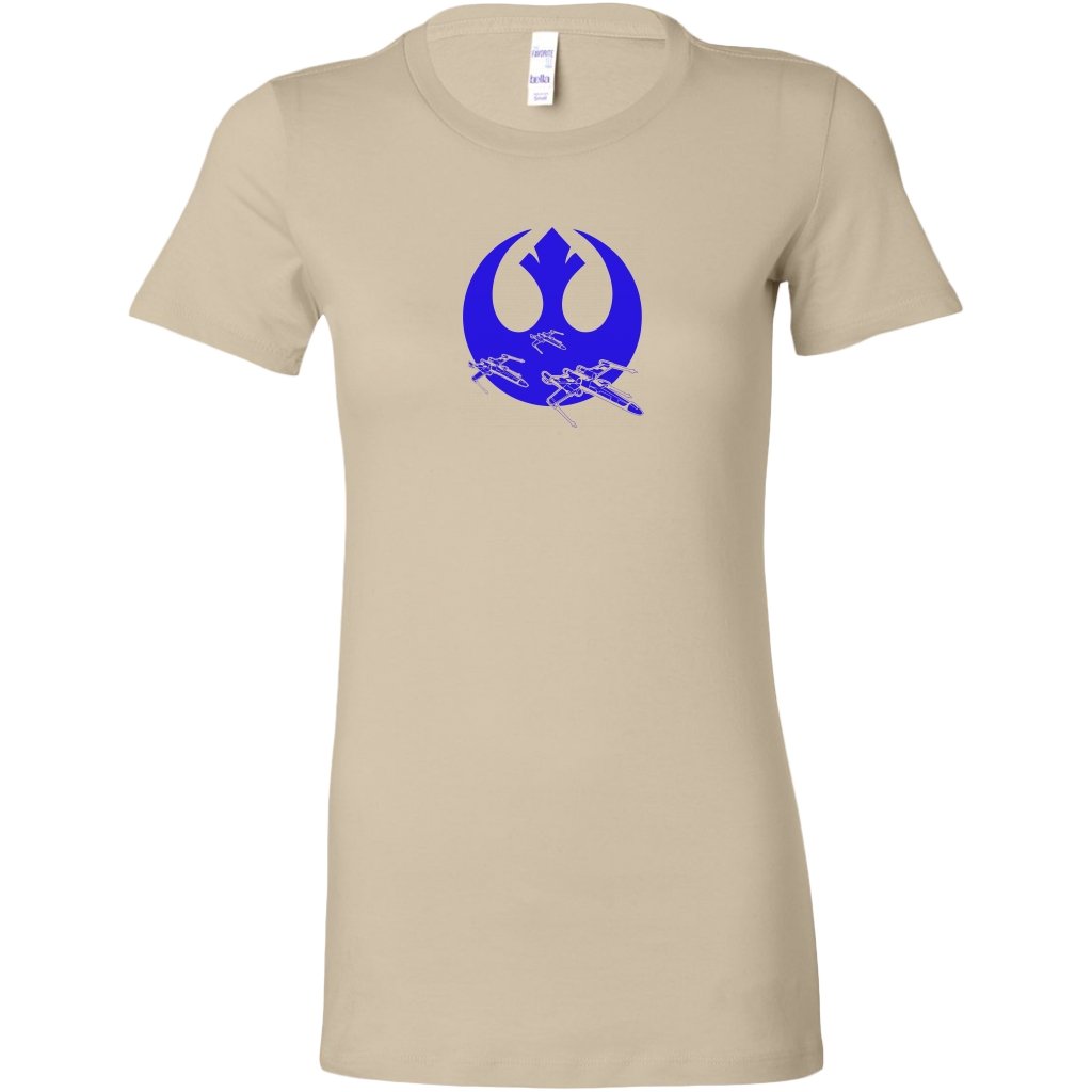 Rebel Aliance With Shutlles Womens ShirtT-shirt - My E Three