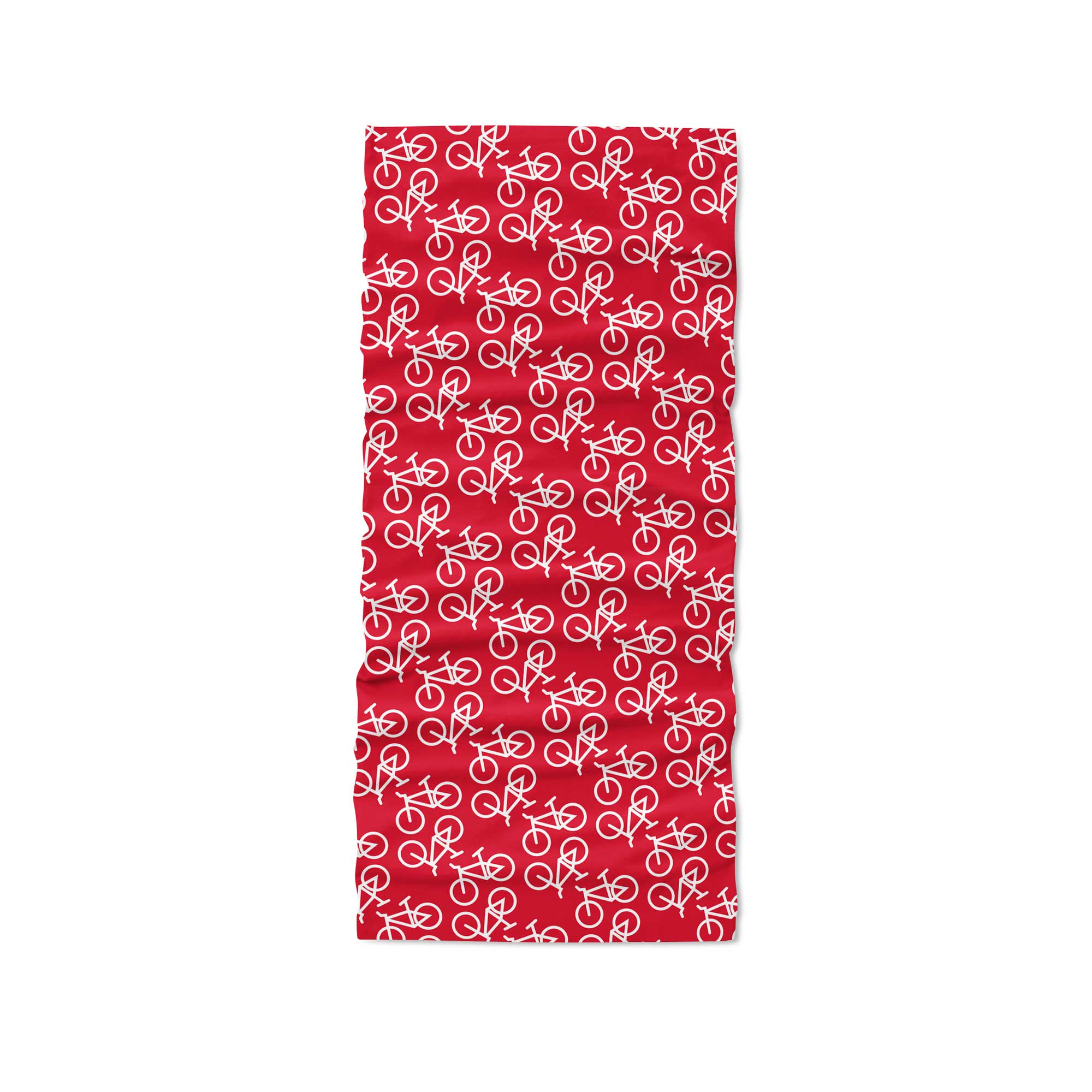 Red Bike Neck Gaiter fits Kids, Youth and PetiteNeck Gaiter - My E Three