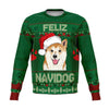 Shiba Inu Holiday SweaterFashion Sweatshirt - AOP - My E Three