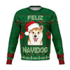 Load image into Gallery viewer, Shiba Inu Holiday SweaterFashion Sweatshirt - AOP - My E Three