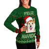 Shiba Inu Holiday SweaterFashion Sweatshirt - AOP - My E Three