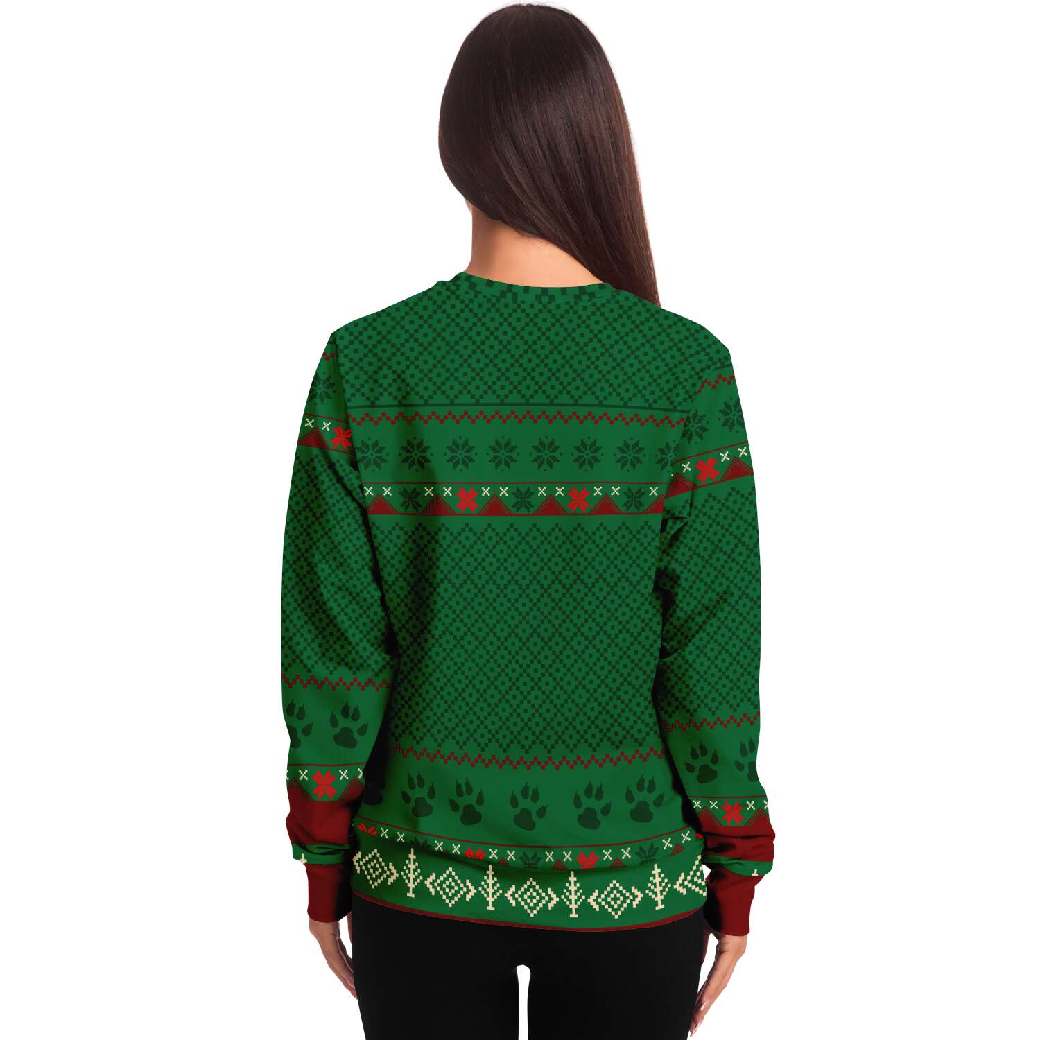 Shiba Inu Holiday SweaterFashion Sweatshirt - AOP - My E Three