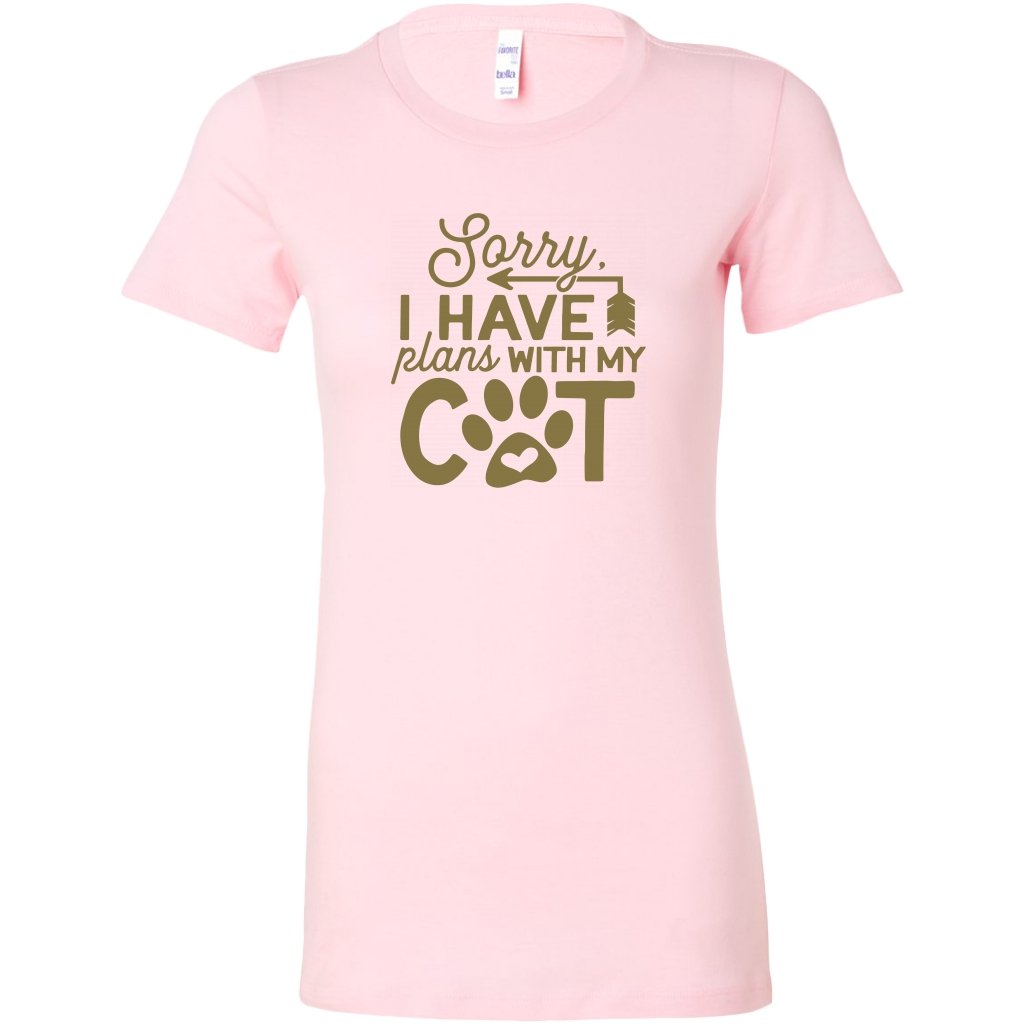 Sorry I Have Plants With My Cat Womens ShirtT-shirt - My E Three