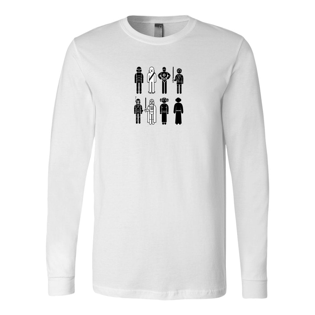 Star Wars Long Sleeve ShirtT-shirt - My E Three