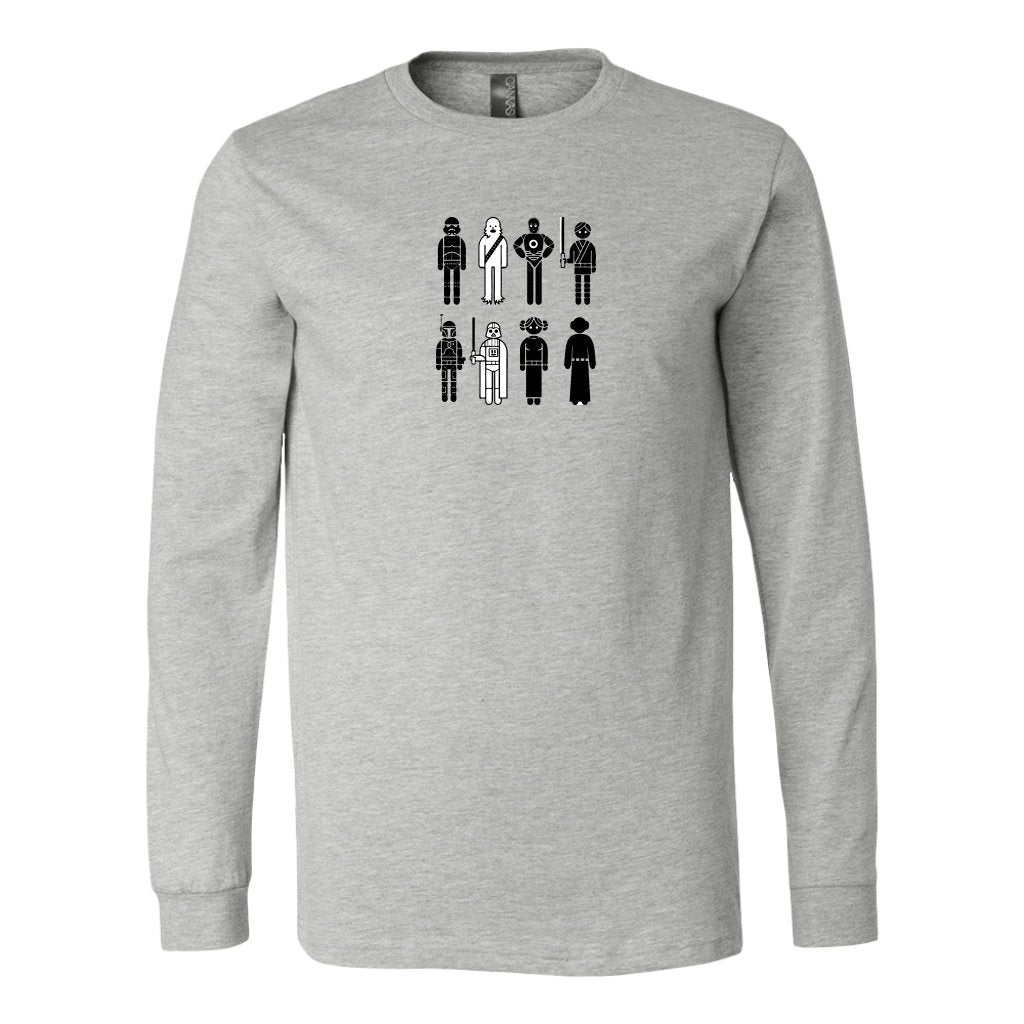 Star Wars Long Sleeve ShirtT-shirt - My E Three