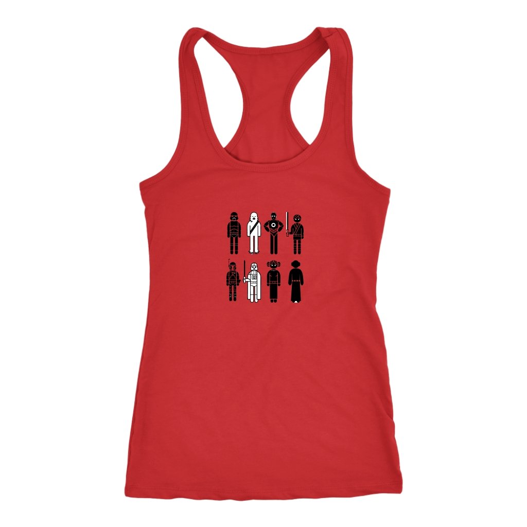 Star Wars Racerback TankT-shirt - My E Three