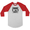 Straight Outta Shape Unisex 3/4 RaglanT-shirt - My E Three