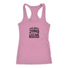 The Best Things in Life Are Rescued Racerback TankT-shirt - My E Three