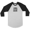 The Best Things in Life Are Rescued Unisex 3/4 RaglanT-shirt - My E Three