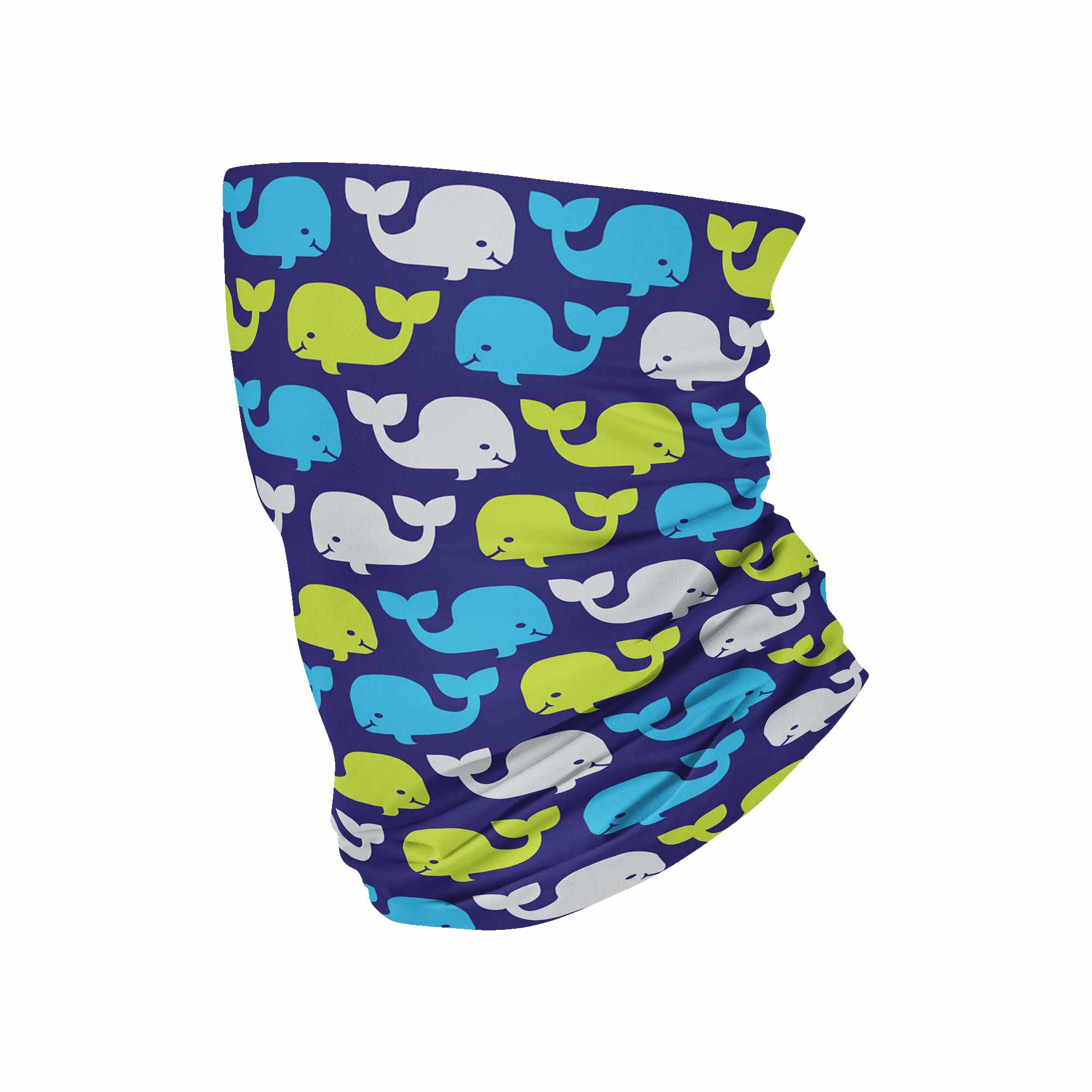 Whale Neck Gaiter fits Kids, Youth and PetiteNeck Gaiter - My E Three